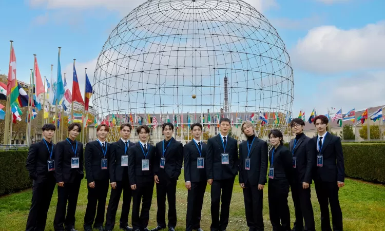 Boy group Seventeen akan berpidato di forum pemuda UNESCO